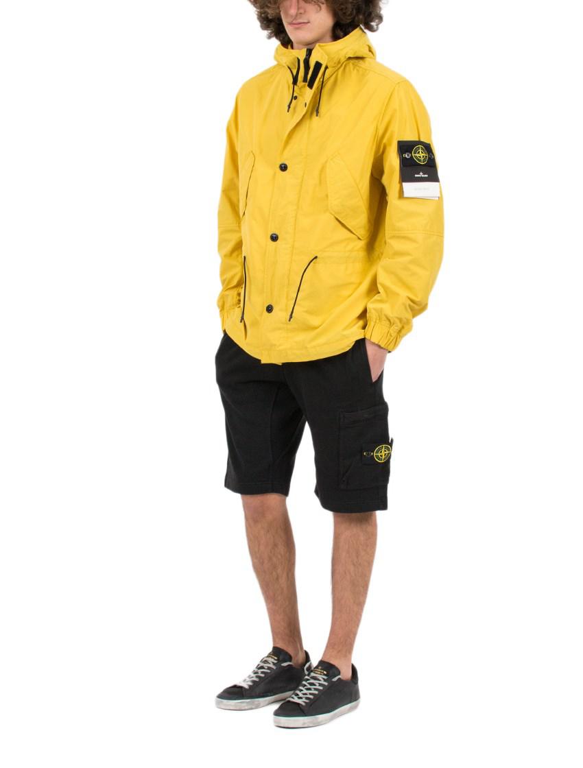 Stone Island 'micro Reps' Jacket in Yellow for Men | Lyst