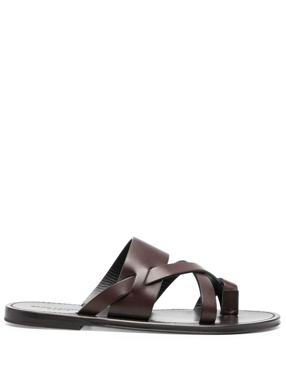 Saint laurent men's sandals sale
