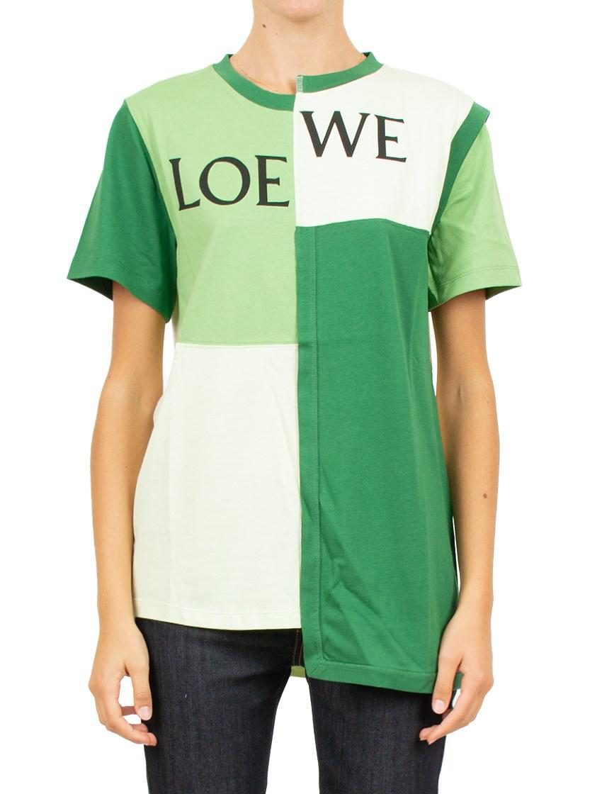 Loewe Cotton T-shirt in Green | Lyst