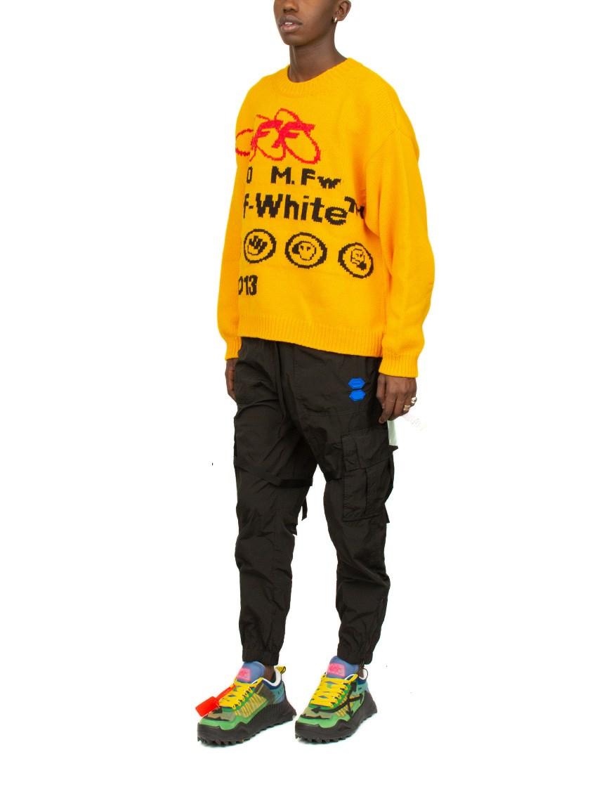 Virgil Abloh Yellow Y013 Sweater 