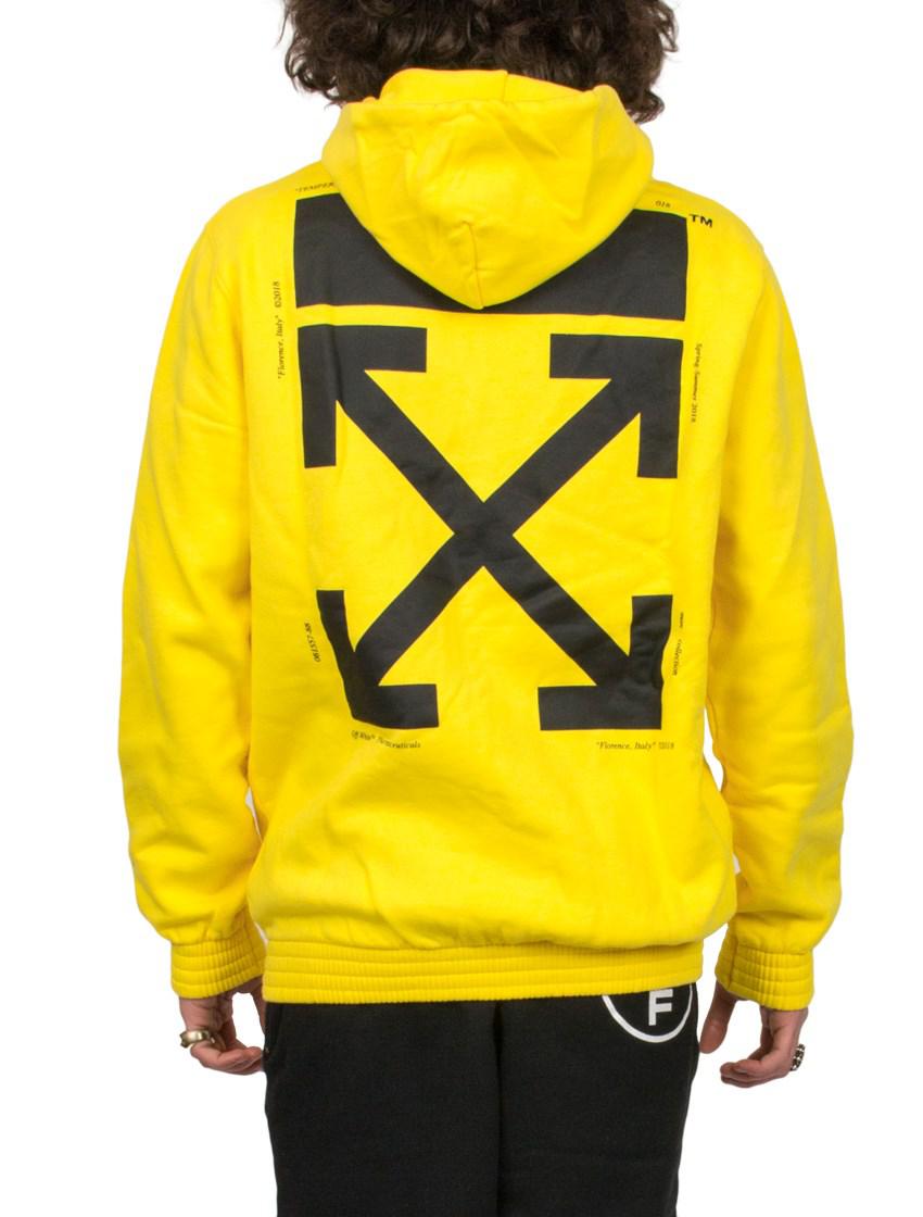 Off-White c/o Virgil Abloh 'hands' Hoodie in Yellow for Men | Lyst