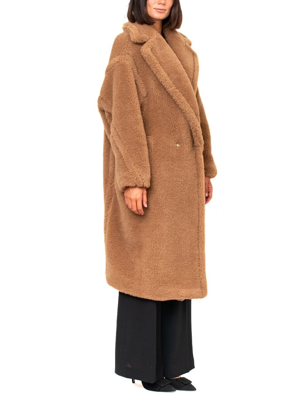 Max Mara Fur Tan Alpaca Blend Oversized Teddy Coat S in Camel (Brown) -  Save 55% - Lyst