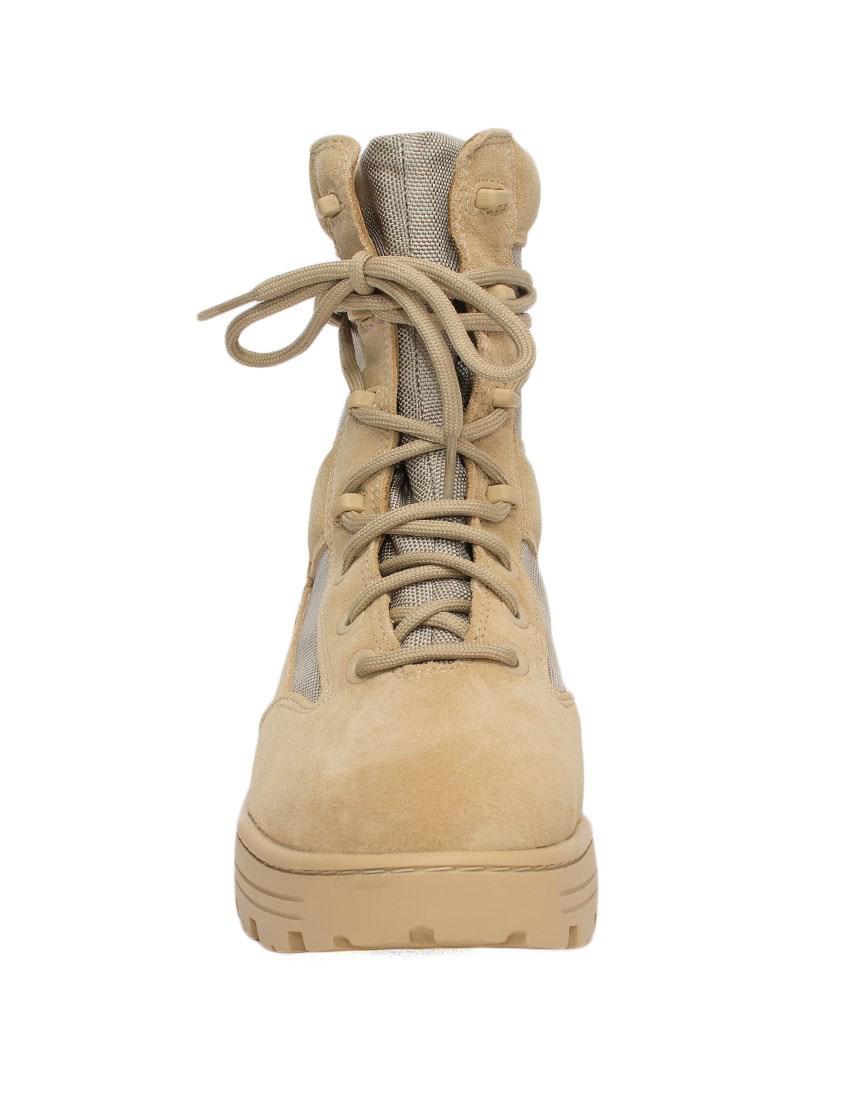 Yeezy Suede Military Boots- Season 4 in Natural for Men | Lyst