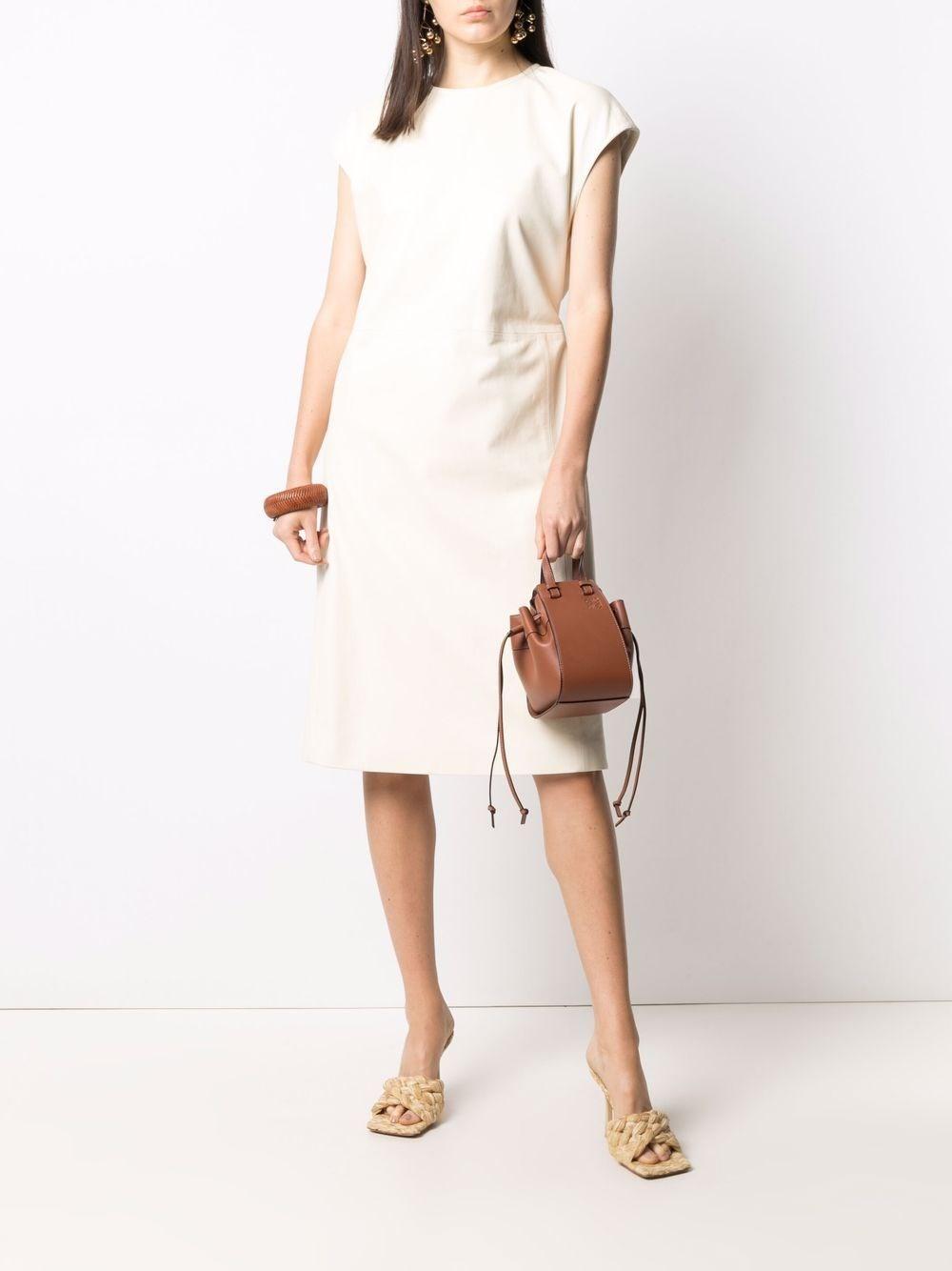 Loewe "hammock" Leather Mini Bag in Natural | Lyst