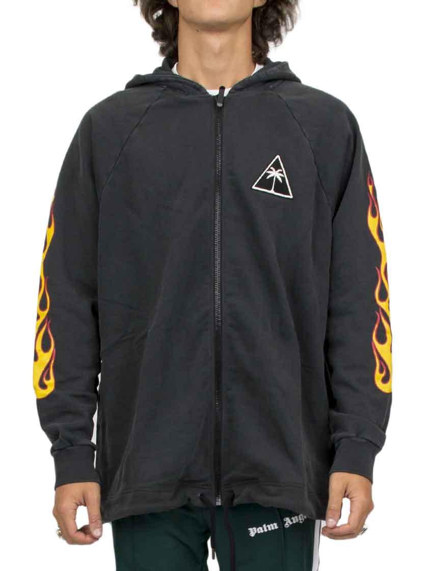 palm angels fire hoodie