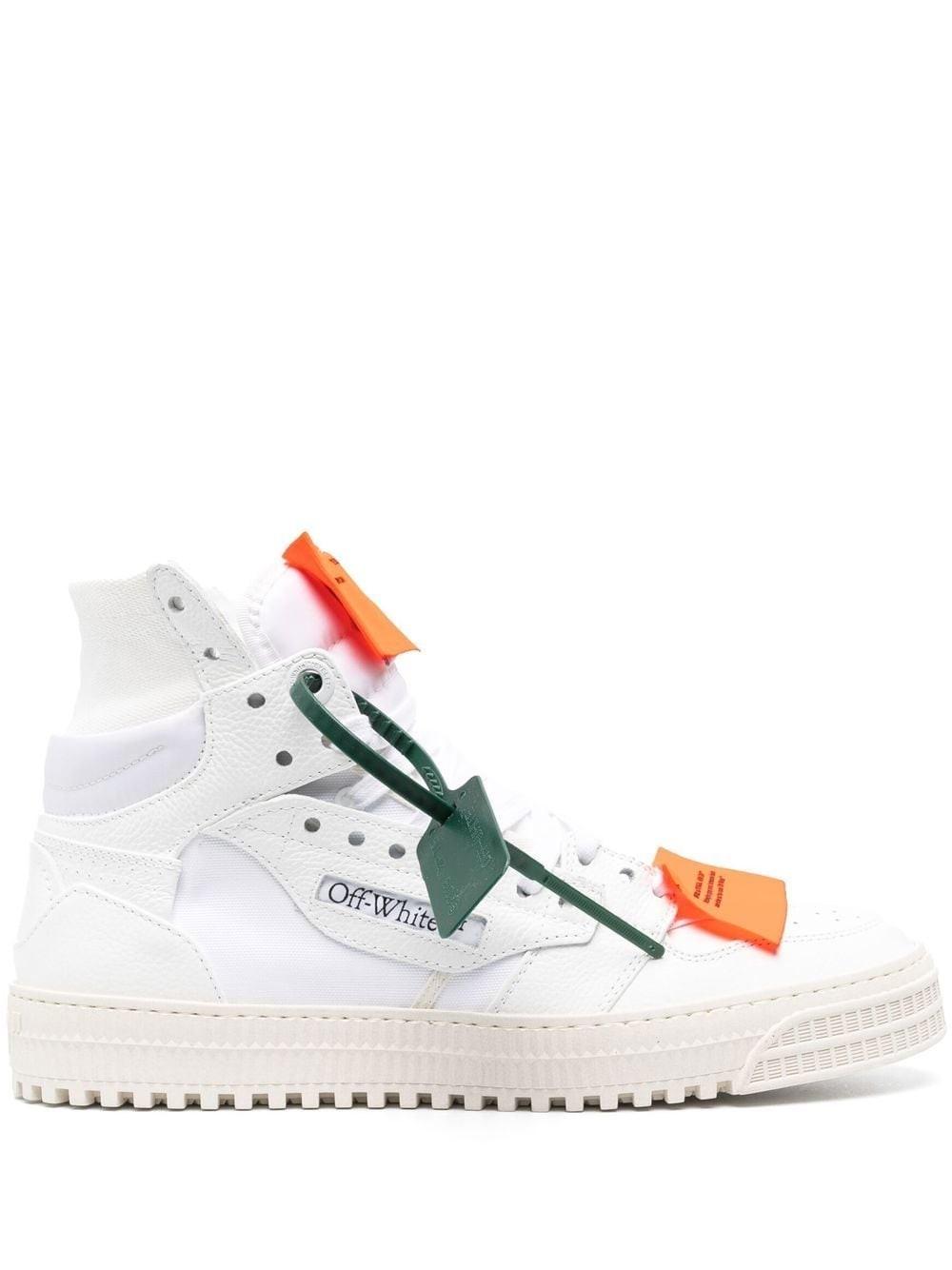 OFF-WHITE C/O VIRGIL ABLOH Low 3.0 White // High-top sneakers ($550) ❤  liked on Polyvore featuring shoes, s…