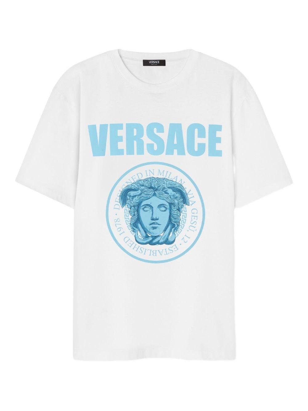Versace Short sleeve t-shirts for Men | Online Sale up to 54