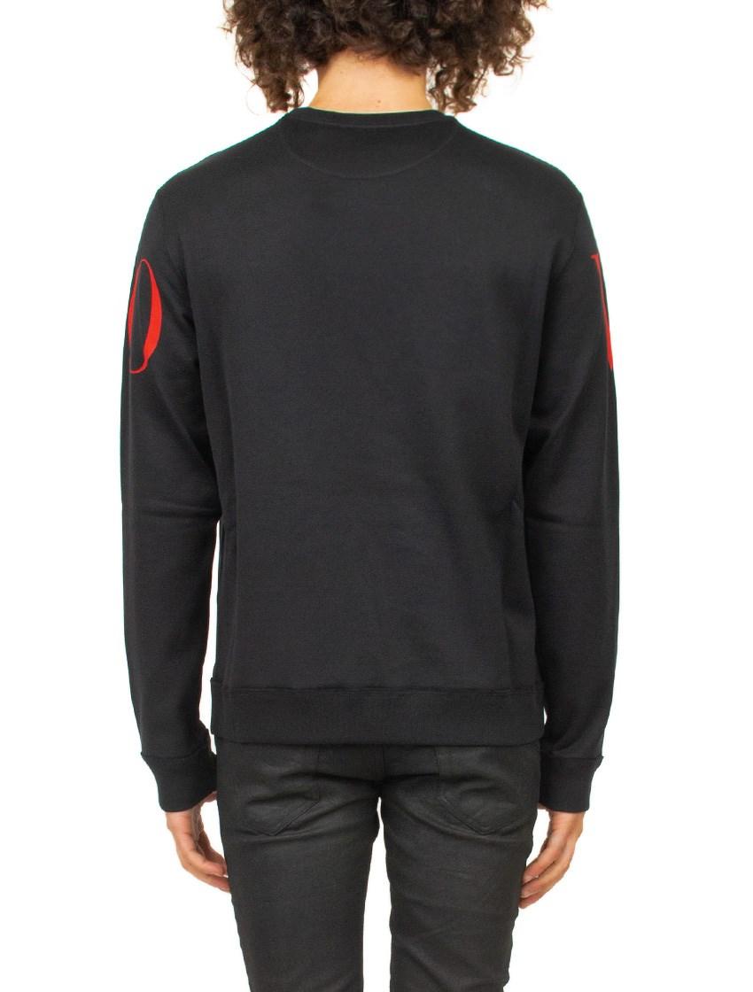 Valentino Black Cotton Blend Sweatshirt 関税送料込み Valentino Activewear for Men | Online Sale up to 52% off | Lyst