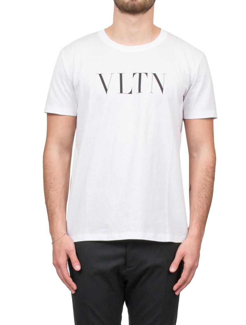 Valentino Vltn T-shirt in White for Men | Lyst