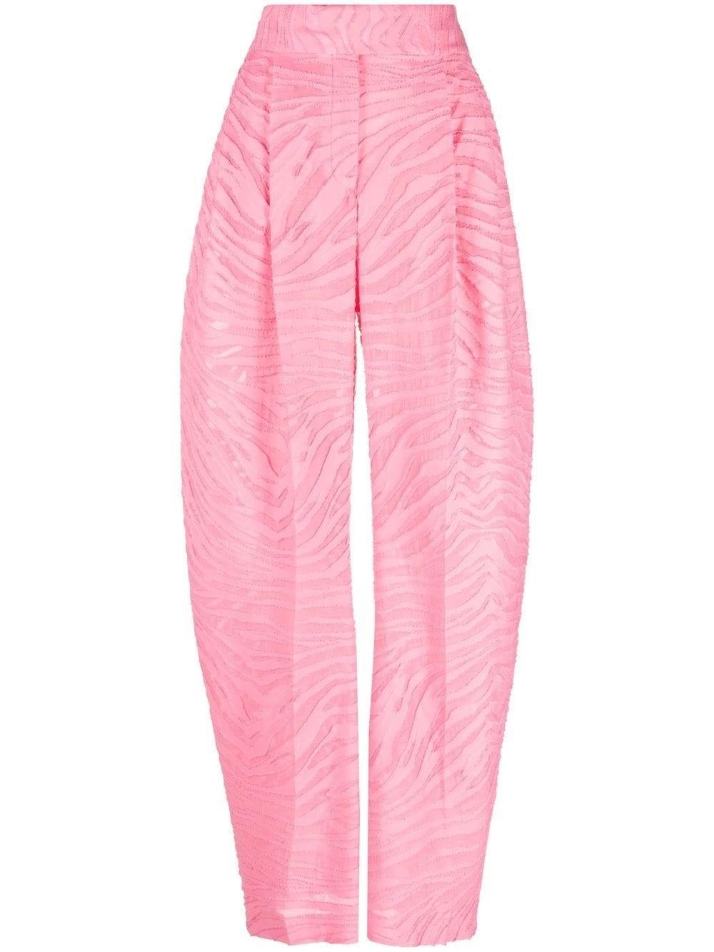 The Attico Long ``gary`` Trousers I in Pink | Lyst