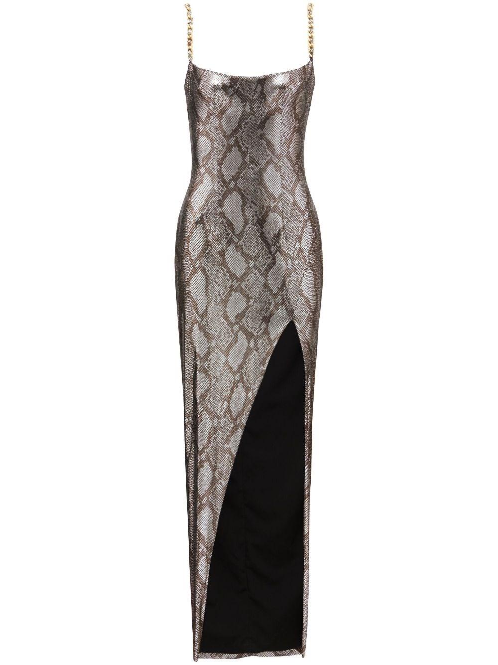 Missguided snakeskin dress clearance