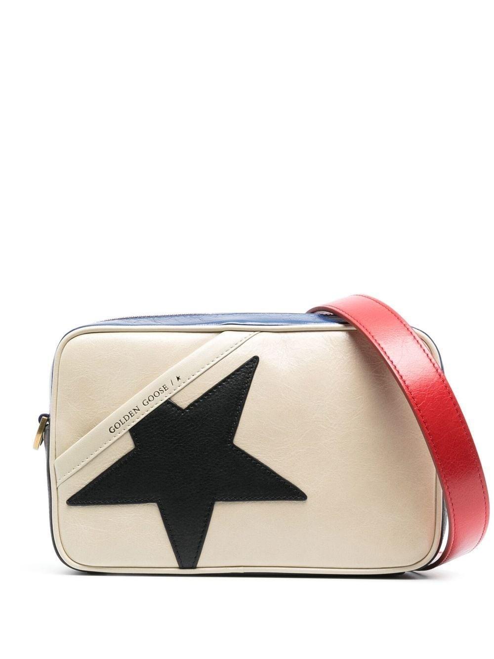 Golden Goose Star Leather Crossbody Bag in White Lyst
