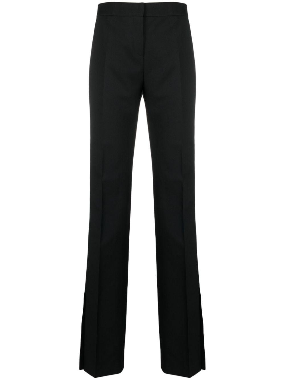Off-White c/o Virgil Abloh Split-hem Tailored Trousers in Black | Lyst