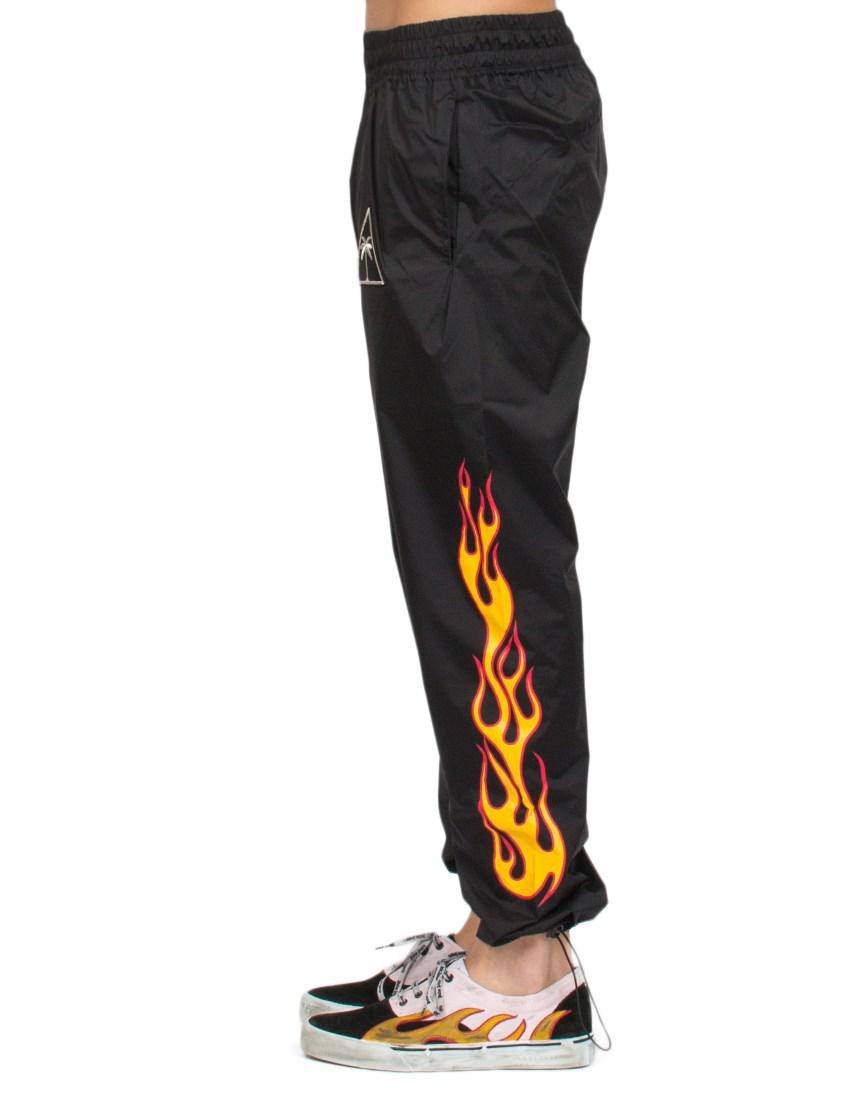 palm angels flame track pants