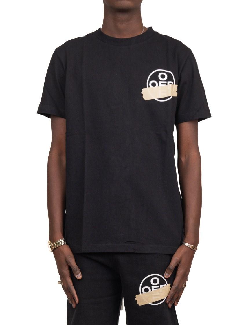 Off-White c/o Virgil Abloh Tape Arrows Oversized T-shirt in Black
