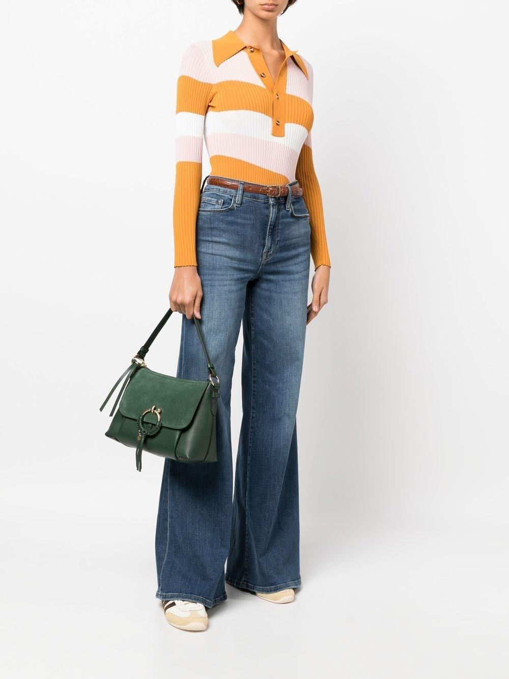 See by Chloé mini Joan leather shoulder bag - Green