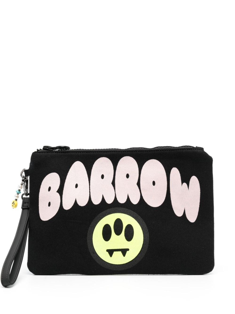 Barrow Canvas Clutch Bag in Black | Lyst
