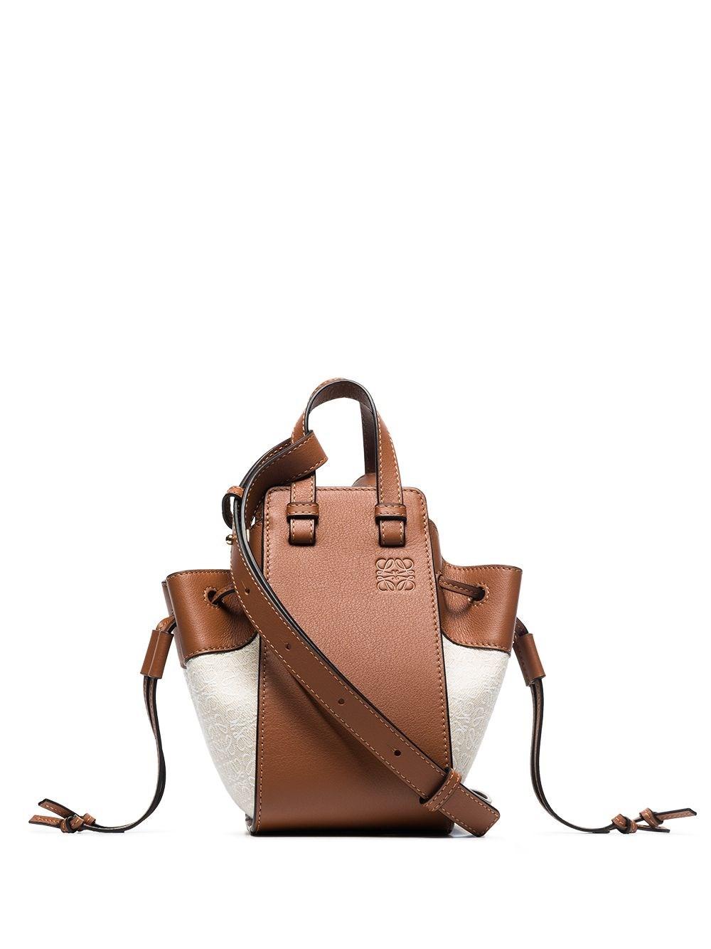 Loewe 2021 Mini Drawstring Hammock Bag w/Tags - Brown Bucket Bags, Handbags  - LOW48729