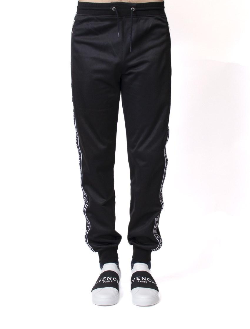 Givenchy Synthetic Logo Sweatpants in Black for Men - Save 30% - Lyst