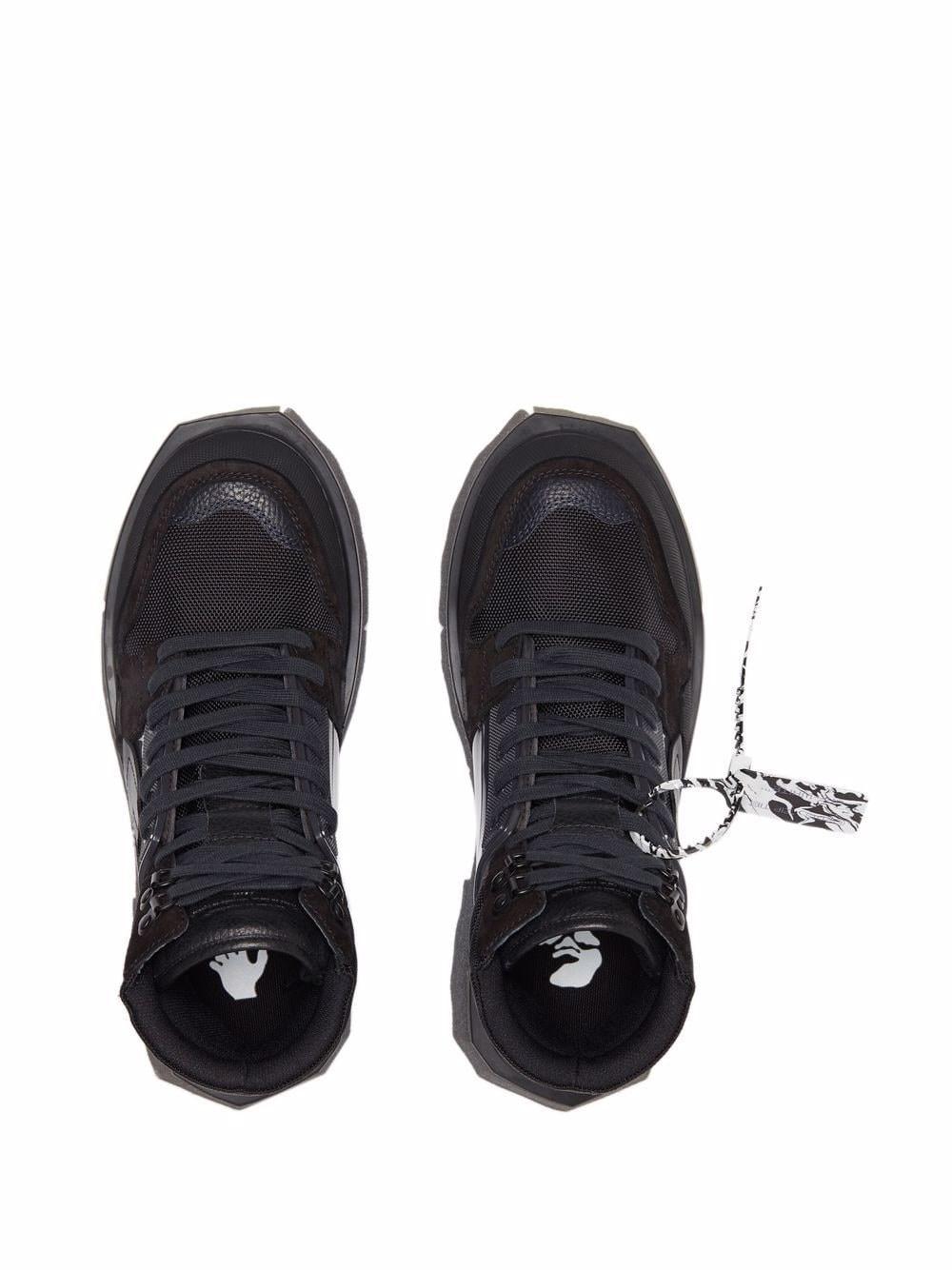 Off-White c/o Virgil Abloh Arrow Motif Hiking Sneaker Boots in