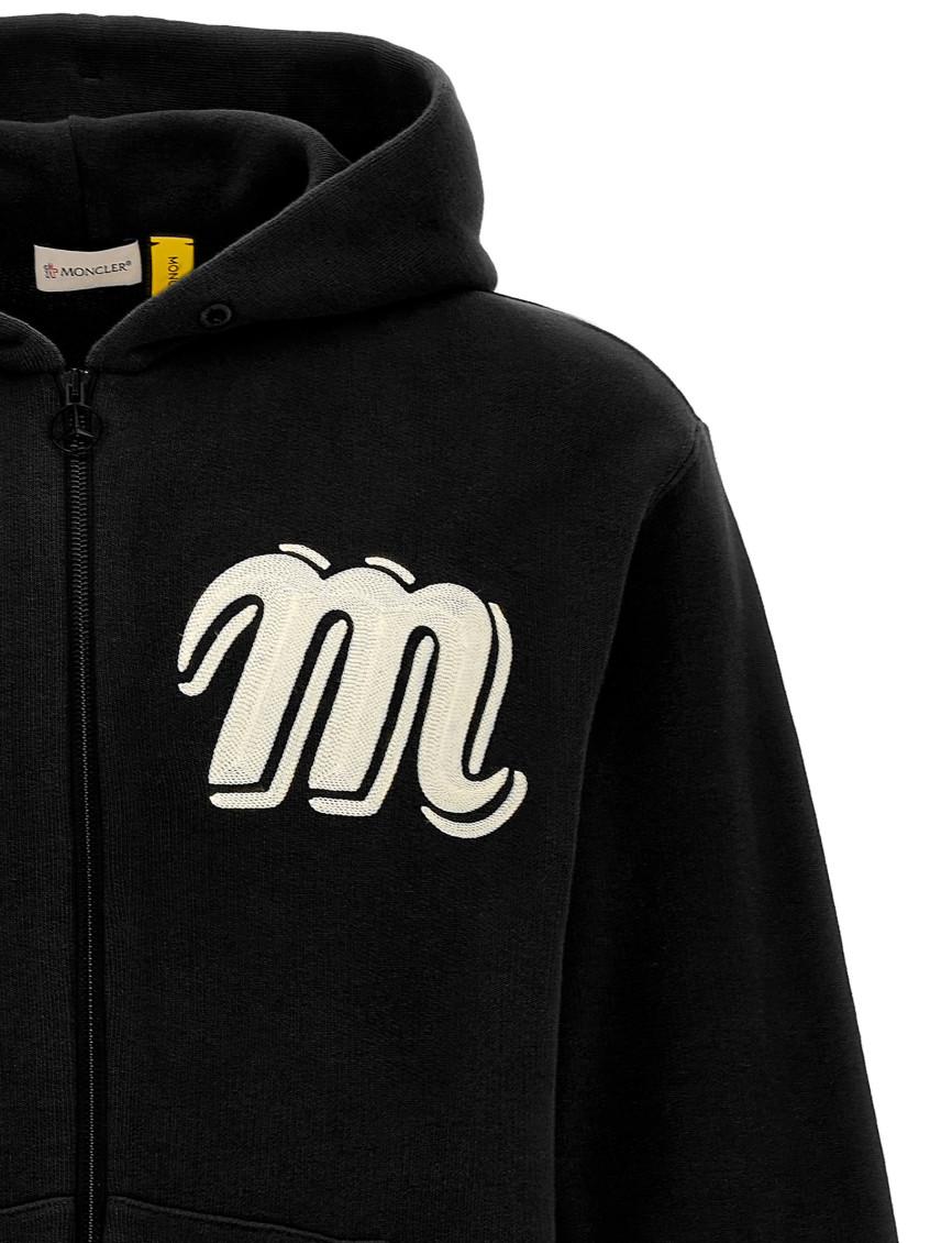 スウェット・トレーナー MONCLER GENIUS x Mercedes-Benz byNigo hoodie Black Moncler Genius Moncler X Mercedes-Benz Bynigo Hoodie in