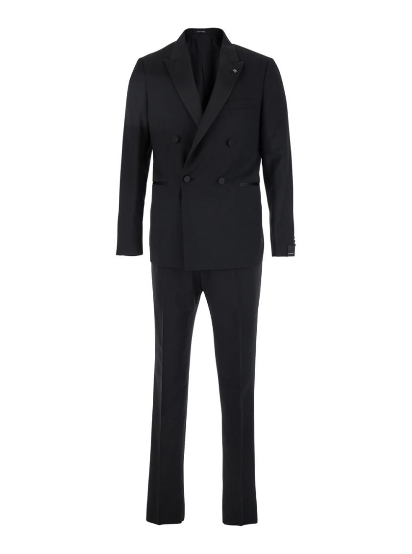 セットアップ Tagliatore Double-Breasted Tailored Suit With Classic Lapel Tagliatore Double Breasted Suits for Men - Shop Now on FARFETCH