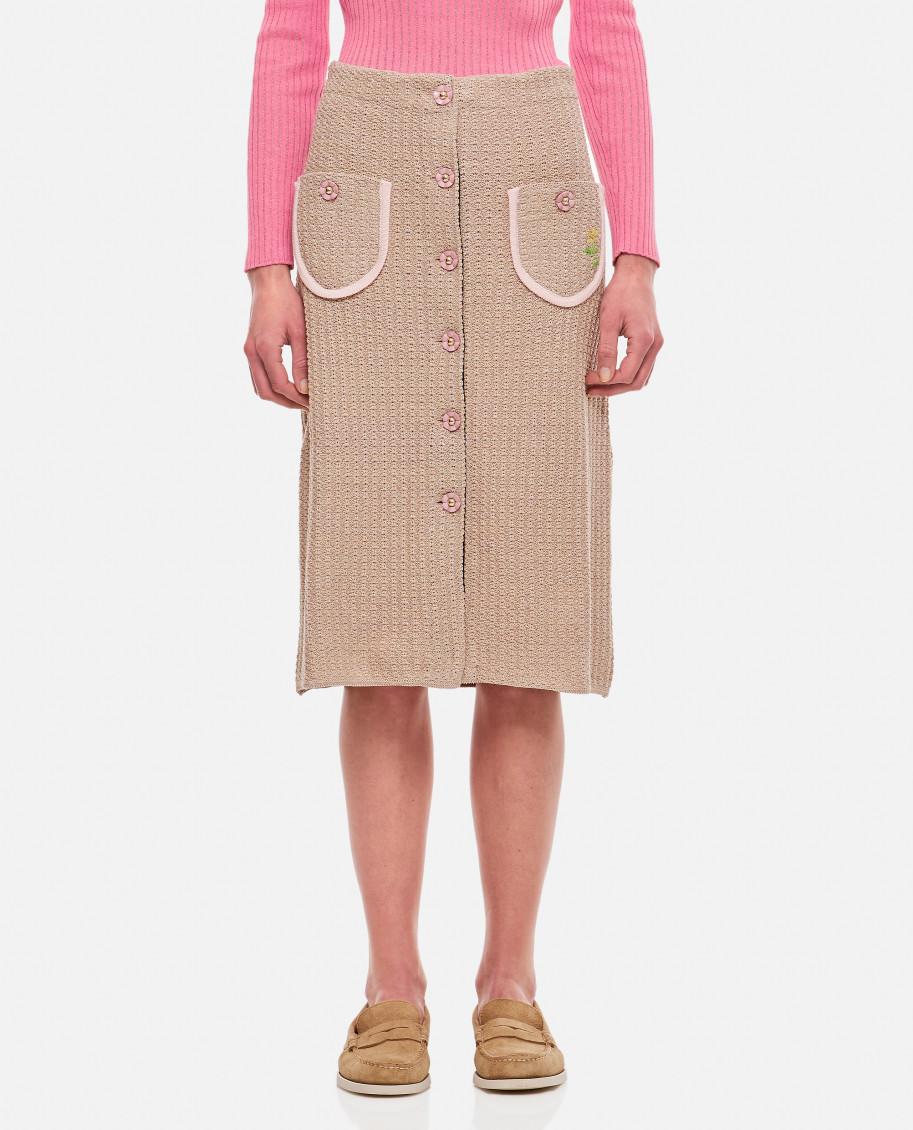 ワンピース CORMIO Women Mid Skirts OLIVIACASHMEREBLEND 38159 PINK OLIVIA DRESS