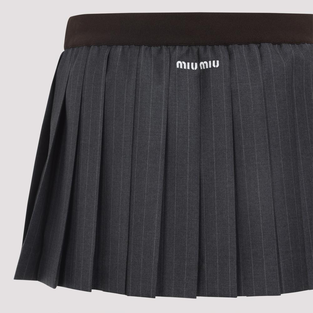 スカート Miu Miu Military Zip Slit Skrit Miu Miu Women's Skirts On Sale Up To 90% Off Retail | ThredUp