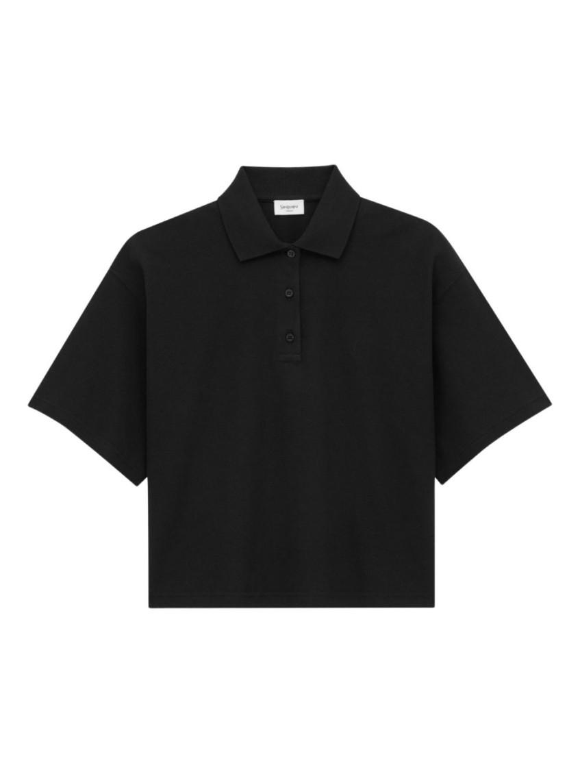 【SAINT LAURENT】short-sleeved T-shirt/関税+全国送料込み Thumbnail-818535YBHD21025_A.