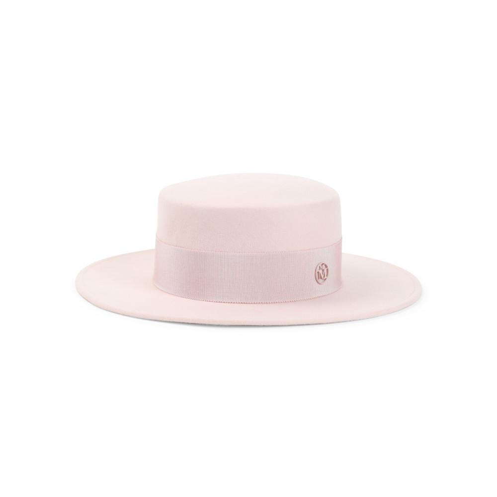 ハット MAISON MICHEL AUSTIN DENIM STRASS HAT Maison Michel Austin Denim Strass Straw Cowboy Hat | Neiman