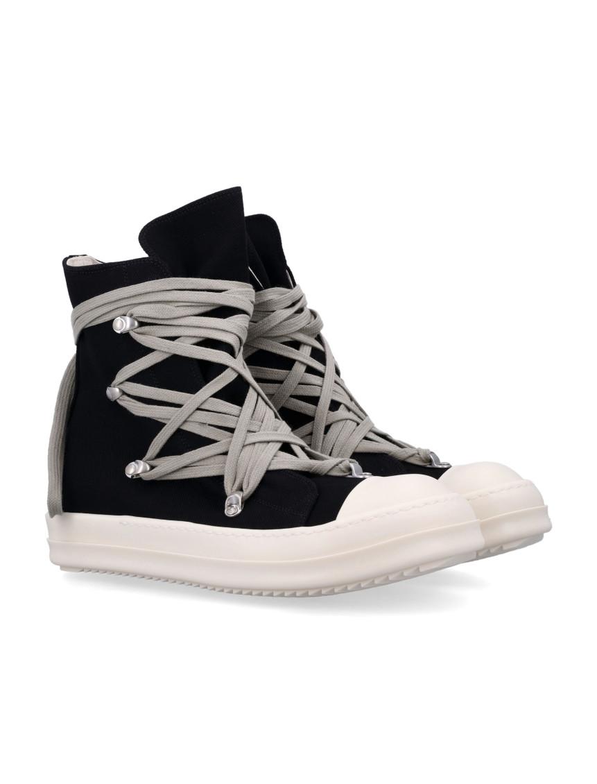 スニーカー Rick Owens Sneaker DRKSHDW | OVERDYED DENIM STUDS ABSTRACT SNEAKERS スニーカー