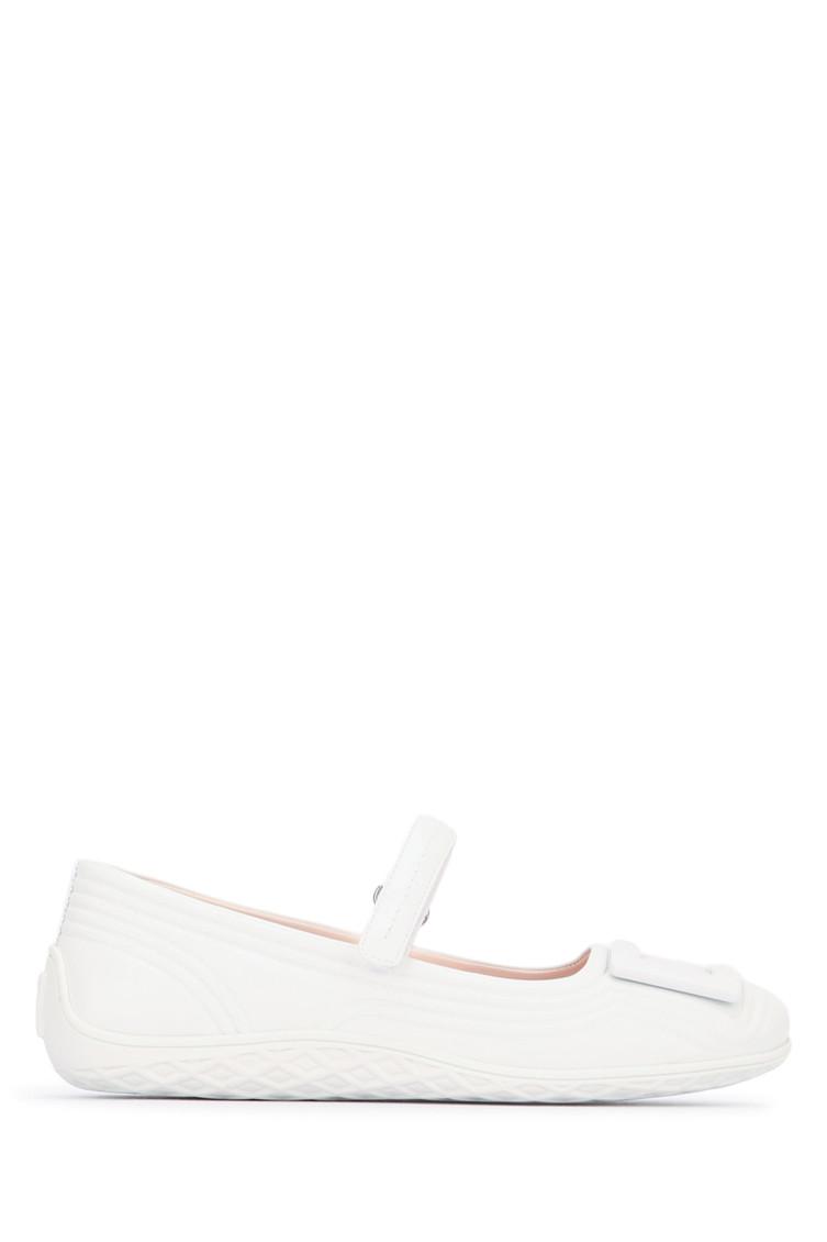 フラットシューズ ROGER VIVIER Woman Ballet flats White RVW40440940BSS C019 ROGER VIVIER: Ballet flats woman - White | Roger Vivier