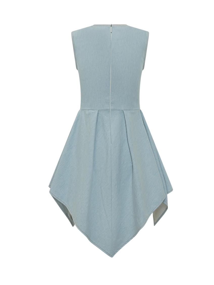 Designer Denim Asymmetrical Dresses for Women - Up to 75% off | Lyst