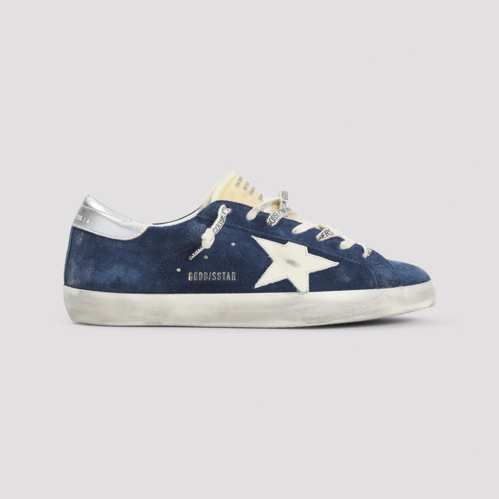 スニーカー GOLDEN GOOSE Men Sneakers GMF00683 F005463 50738  BLUE Men's Marathon with blue nylon upper and white star