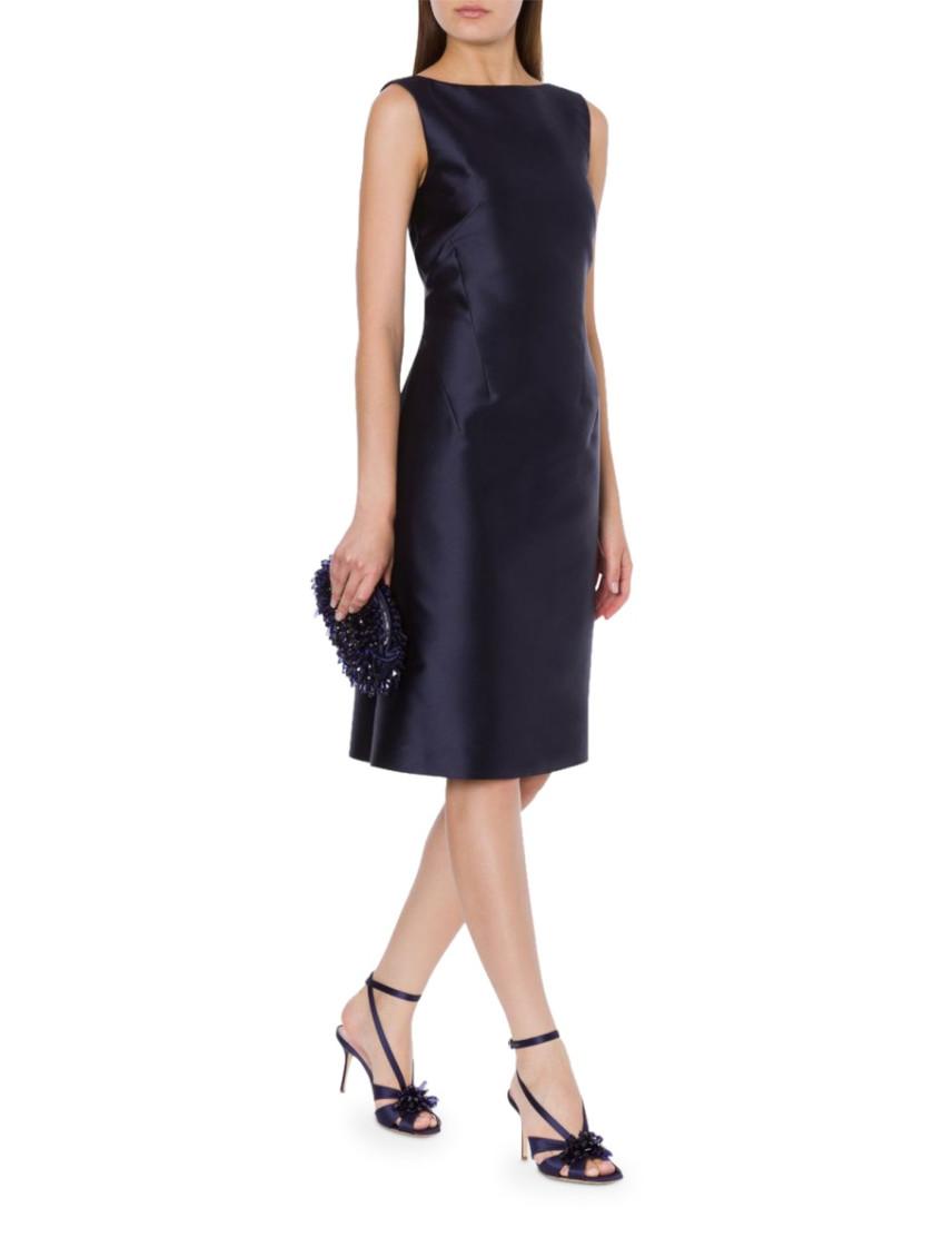 alexis fawx blue dress Long-sleeved wool lace dress main image 0