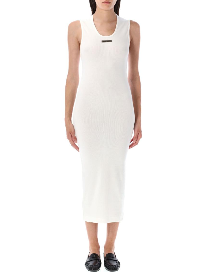 ワンピース FEAR OF GOD DRESS (125SP257150FW) Green Dress with logo Fear Of God Essentials - encima estos