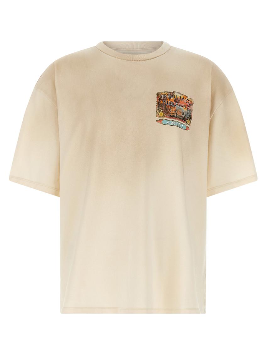 Tシャツ・カットソー Amiri Amiri Jazz Hide T-Shirt AMIRI - Amiri Jazz Hide t-shirt | Leam Roma - Luxury