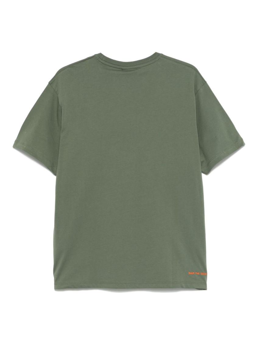 Tシャツ・カットソー SAVE THE DUCK Men T-shirt Red DT0697MBESY14 70018 Lacoste Mens Cotton Short Sleeve T-Shirt – ShopCGX