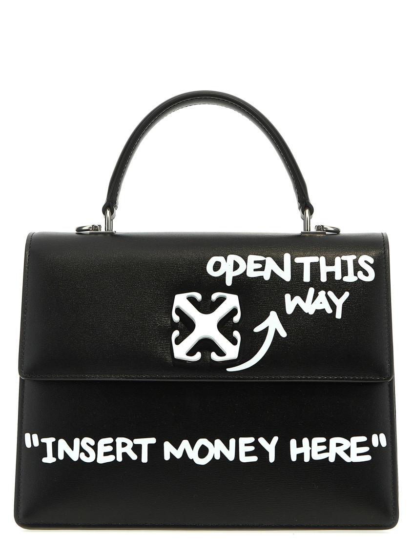 Off White c o Virgil Abloh Jitney 2.8 Handbag in Black Lyst