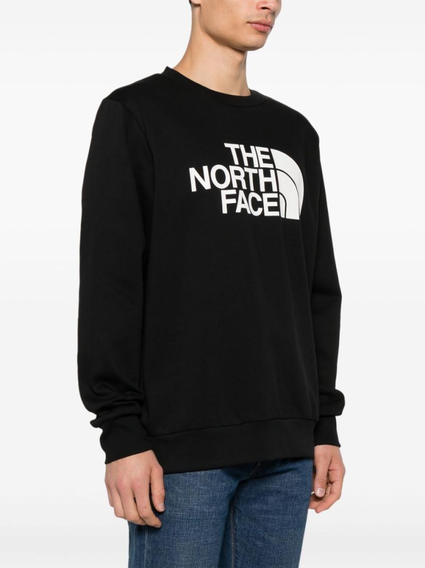 The North Face Crewneck Logo Sweatshirt in Black for Men | Lyst