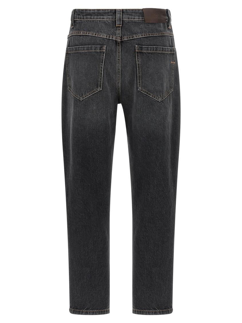 【Brunello Cucinelli】 Mid-riseスキニージーンズ Brunello Cucinelli mid-rise slim-fit Jeans | Blue | FARFETCH