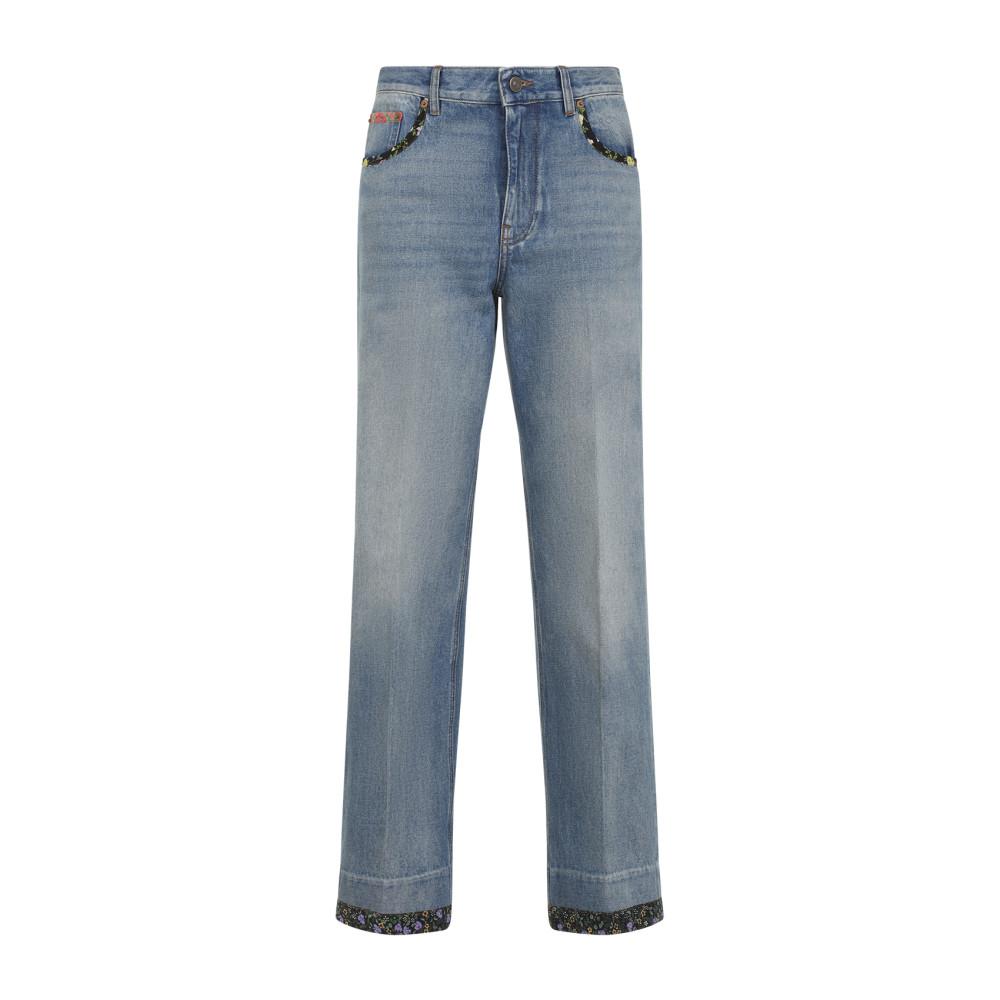 【関税＆送料込み】Valentino Garavani Floral Print Jeans Valentino Garavani Floral Print Jeans – Ellie Belle