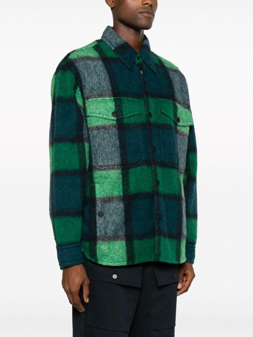 Moncler Zambeze Jacket in Pink Plaid | FWRD