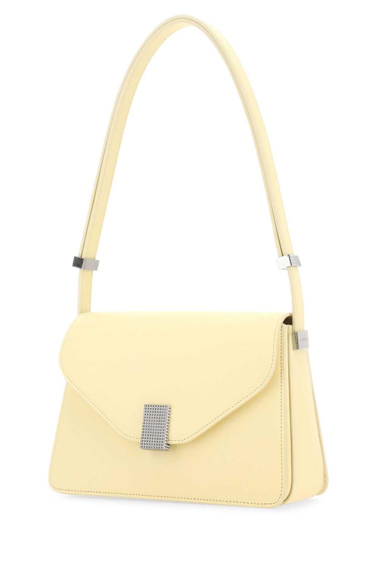 Lanvin Light Concerto Shoulder Bag in Yellow Lyst