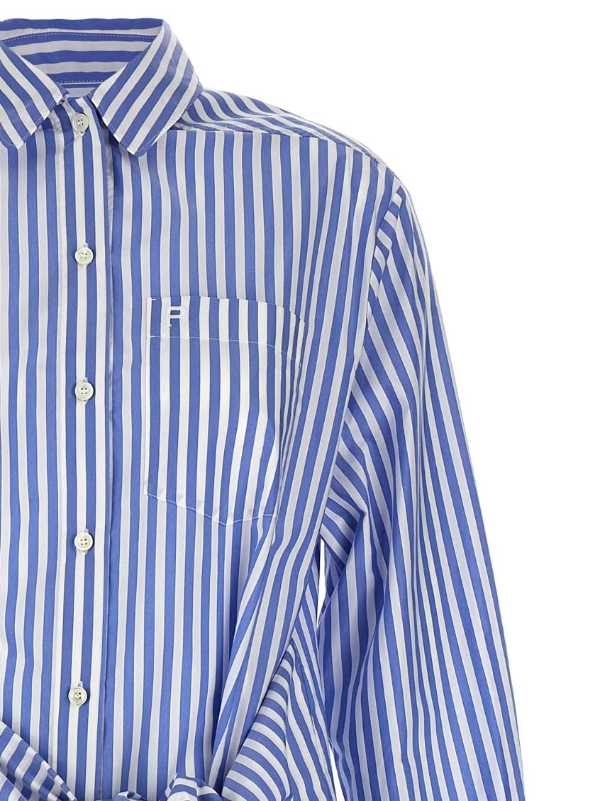 ワンピース Philosophy Chemisier dress Philosophy Chemisier Dress in Blue | Lyst