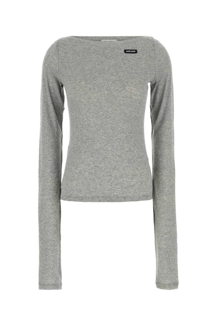 Miu Miu Long-sleeved tops for Women | Online Sale up to 33