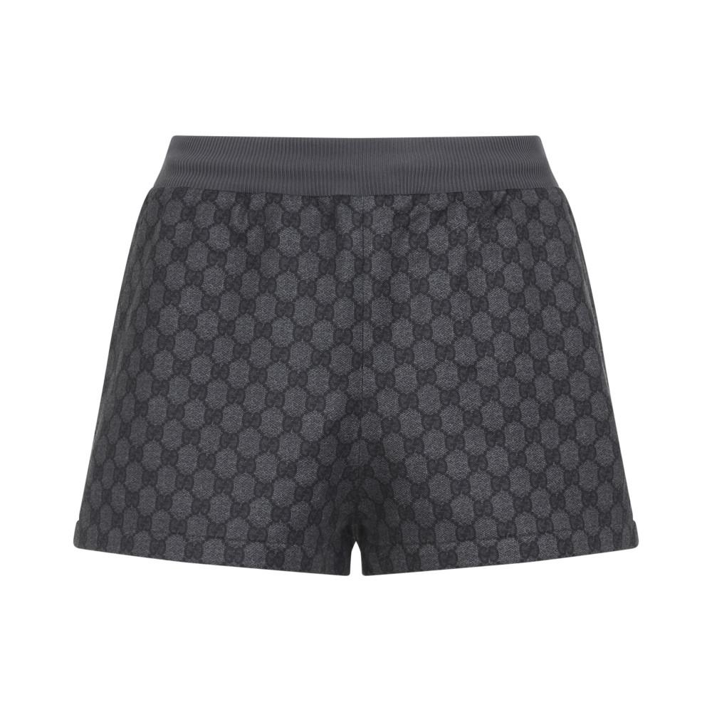 ショートパンツ GUCCI Women Shorts Burmudas 837609 BLACK Women's Gucci Shorts | Lyst