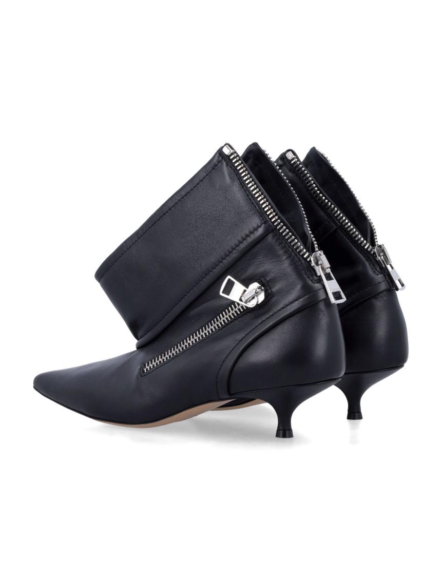 ブーツその他 J. W. Anderson Biker Kitten Boot BIKER KITTEN HEEL - LEATHER ANKLE BOOT – JW Anderson