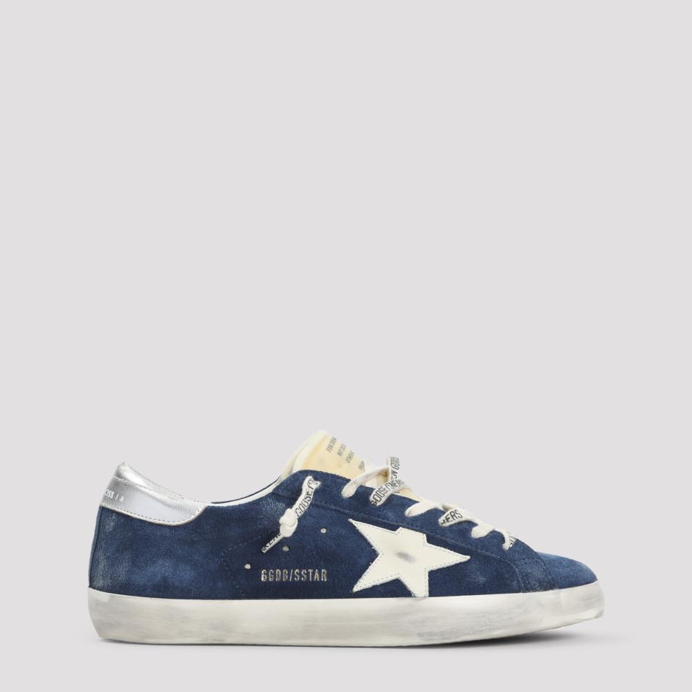スニーカー GOLDEN GOOSE Men Sneakers GMF00683 F005463 50738  BLUE Men's Marathon with blue nylon upper and white star