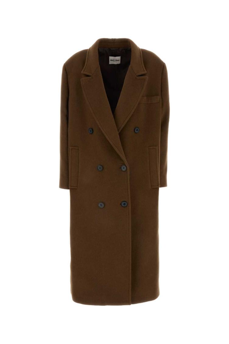 Miu Miu Long coats and winter coats for Women | Online Sale up to 